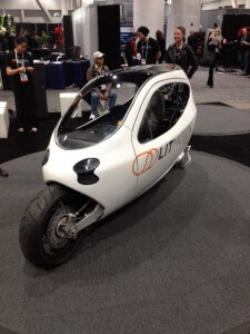 LitMotors Concept Gyroscope Bike